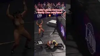 Bobby Lashley Destroyed Wendy Choo celebration #bobbylashley #bikini #pushpa #wwe2k25 #wweusa #wwe