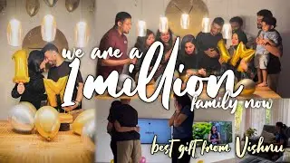 We are a million channel now | Emotional moment | Hitting 1 million on Youtube
