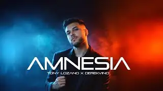 Amnesia - Tony Lozano x DerekVinci | Lyric Video | Bachata 2026