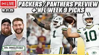 🏈 Packers vs Panthers Week 9 Preview | ⬆️ Jordan Love Momentum | Trade Deadline Buzz