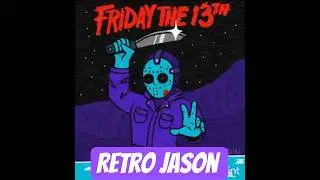 Jason (retro) #shorts #art #fanart #jasonvoorhees #fyp #fridaythe13th
