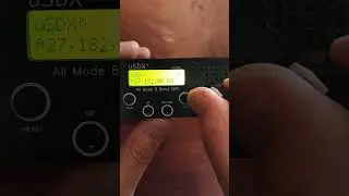 Testing  USDX+ v2 SDR Transceiver in AM mode.