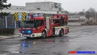 [Erstes Video der neuen Drehleiter + Hilfeleistung auf der A3] Kurzzug + Rüstzug FF Neu-Isenburg