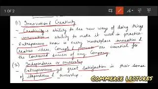 core values of an entrepreneur || class 11 entrepreneurship notes