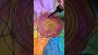 Рисую сакральную геометрию #поточноерисование #сакральныезнания #sacral