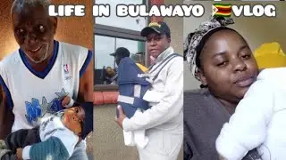 LIFE IN BULAWAYO 🇿🇼 | BABY’S 14-WEEK VACCINES 😭 | VISITING GREAT GRANDPA & QT WITH MY MAN 💕#newmom 