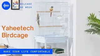 Yaheetech 53.5 Inches H Open-Top Birdcage #birdcage