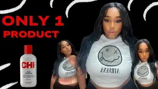 How I Style My Hair Using ONLY CHI Silk Infusion | Soft, Shiny & Frizz-Free Hair Routine