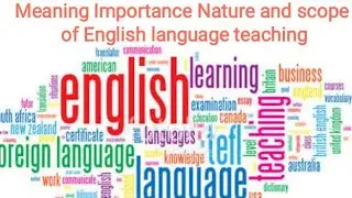 #Meaning #Importance #Nature #scope #Englishlanguageteaching  #english #bednotes #teacher #education