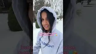 driving in the snow was scary #dallaska#snow#texassnowstorm #snowstorm #wisdomteeth #dentist