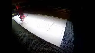 Boss Laser LS 3655 Cutting 1/4