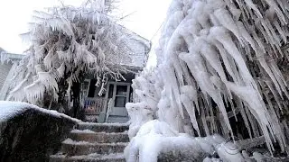 Arctic blast hits Northeast
