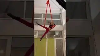 Aerial Sling / Aerial Hammock / Circus 🎪 #aerialsling #aerialhammock #circus
