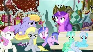 Ponyville and Umi City without its shapes
