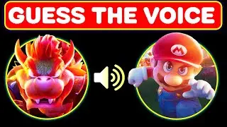 Guess The Mario Characters By Their Voice 🍄🍄 Super Mario Bros Quiz