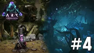 MORE DINO'S & EXPLORING THE BLUE ZONE! - [ARK Aberration] [#4]