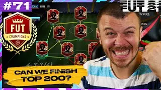 FIFA 21 OMG I CAN ACTUALLY FINISH TOP 200 IN FUT CHAMPIONS w/ MY INSANE 2.5 MILLION COIN RTG SQUAD!