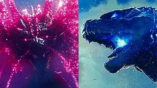Godzilla vs Tiamat | godzilla x kong the new empire | rescored #godzilla