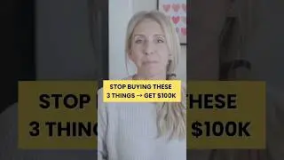 Stop buying THIS to save your first $100K. #shorts #100k #moneytips