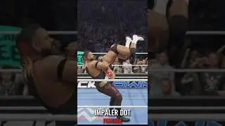 WWE 2K25 Jacob Fatu Signature and Finisher Moves (Gameplay)