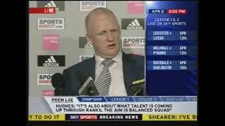 Alan Shearer appointed Newcastle manager 2008/09 - Press conference with added Ian Dowie