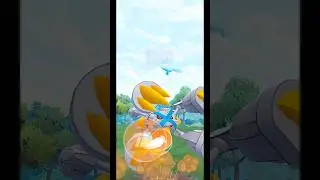 Низкое здоровье✨️Мега Метагросс плохо уничтожает Грюнта в #pokemongo #shorts