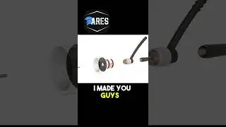 Exploded TIG torch