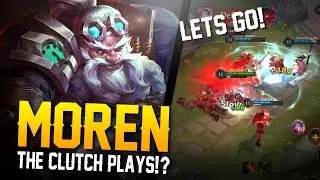 Arena of Valor [Road to Conqueror] CLUTCH PLAYS!! Moren Gameplay