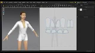 Marvelous Designer Tutorial Basic l Property Editor settings and tackin