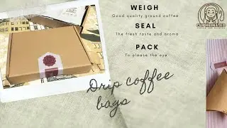 Packing Drip Coffee Bags | What do you need?