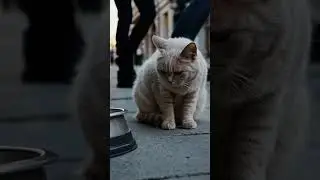 Diese Katze lag dort, als w&auml;re sie unsichtbar&hellip; #katze #tierliebe