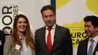 Q&A with minister Dijsselbloem at Maastricht University