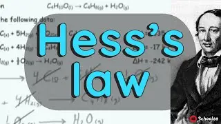 using Hess's law to calculate the change in enthalpy
