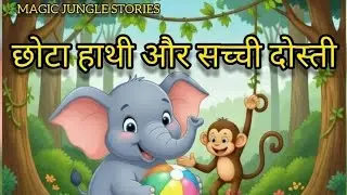 👉 छोटा हाथी और सच्ची दोस्ती | Hindi Kids Story | Magic Jungle Stories