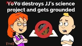 CMGG: YoYo destroys JJ's science project and gets grounded