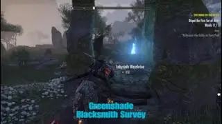 ESO Greenshade, Blacksmith Survey, Location, The Elder Scrolls Online