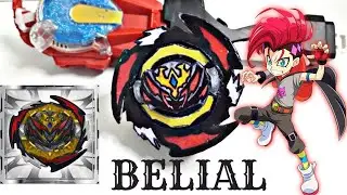 Análise do Beyblade  DYNAMITE BELIAL, nx ,vt ,2 ( Beyblade DB )
