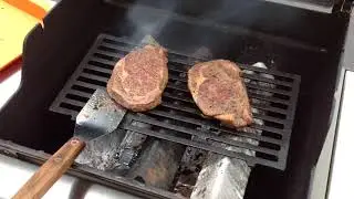 Awesome Ribeye's on the Weber Spirit Gas Grill!