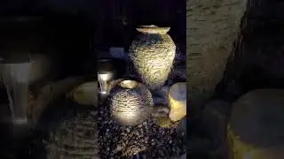 Pond lighting installed to Aquascape Waterfeatures by iLovePonds.com in Holden MA.