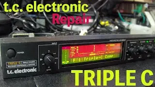 repair t.c. electronic TRIPLE C(EZAS music /Compressor (Not boot guitar effector