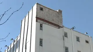 Citizens Bank Building demolition begins in Jonesboro