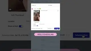 Drafting, scheduling, and auto-publishing Instagram Reels is now available in Buffer 🎉 🙌