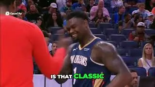 The Pelicans having fun! Zion's healthy and a left handed 3-pointer by Jordan Poole! 