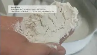single roller mill working video，6F flour mill, roller mill, Synchronous belt mill，Gear flour mill