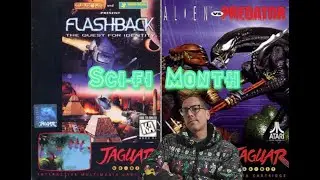 Flashback | Alien vs Predator ( Atari Jaguar) EZ Plays | Sci-fi Month | Welcome to the Jungle