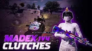 Pure Domination in High Tier Lobby 😎| best 1v4 Clutches | Madex Yt😈