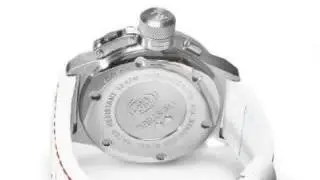 TW Steel Men's CE1013 CEO Canteen White Leather Chronograph Dial Watch