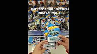 Found my 2nd Hotwheel super treasure hunt 64 impala  #Hotwheels  #supertreasurehunt  #64impala #cars
