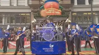 Georgia State University Marching Band in the Macy's Thanksgiving Day Parade! (Queen!)