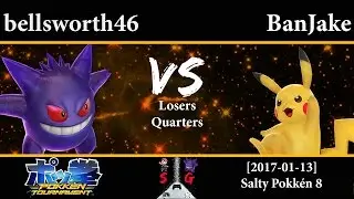 [2017-01-13] Pokk&eacute;n - bellsworth46 (Gengar) vs BanJake (Pikachu) LQ